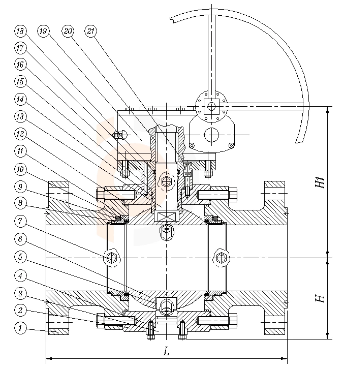 Forged Steel Ball Valve